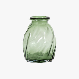 Ripple Vase in Green - Small