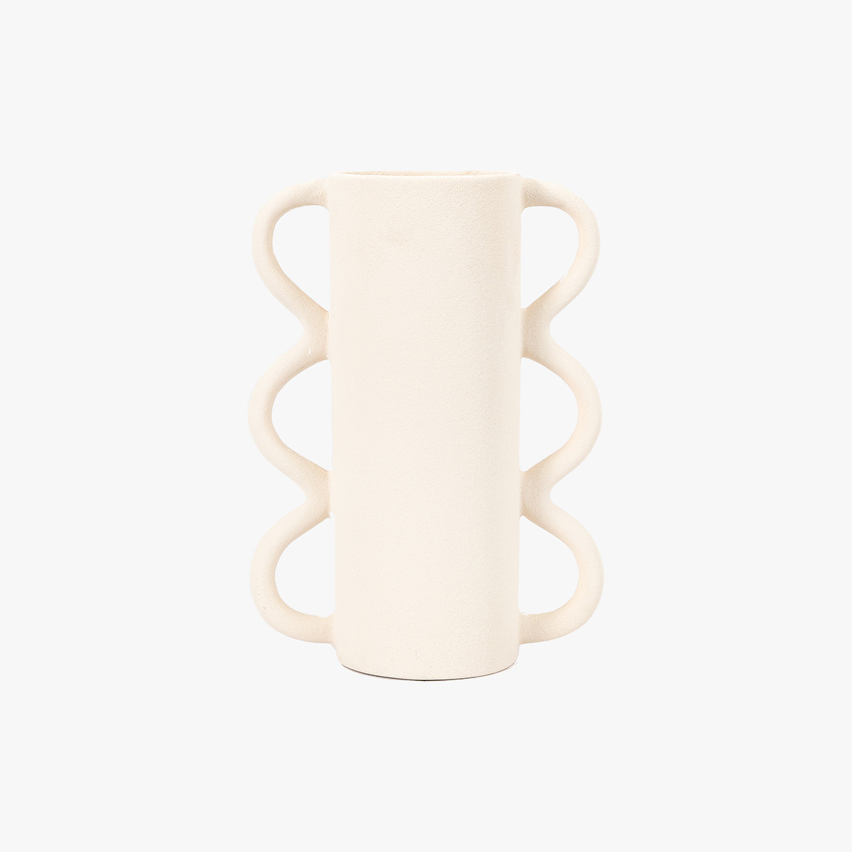 Wiggle Vase in White