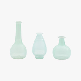 Nixie Vase in Ice Blue - Set of 3