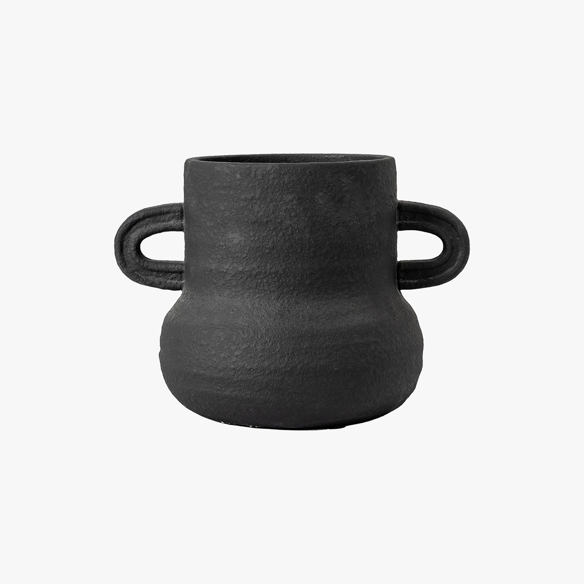 Somov Vase in Black - Small