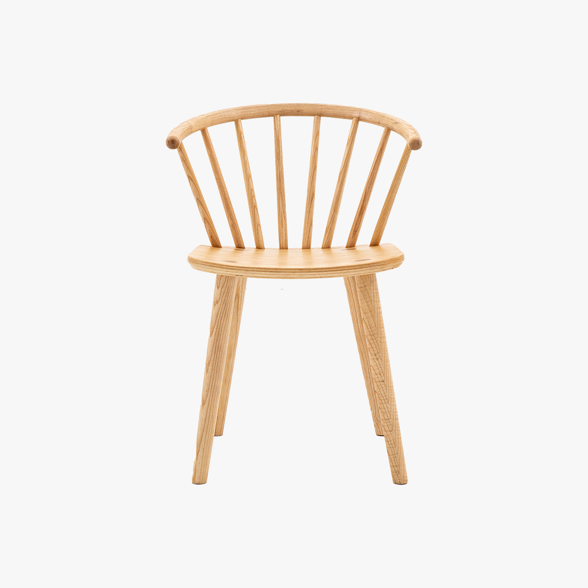 Whittle Dining Chair in Natural, Set of 2