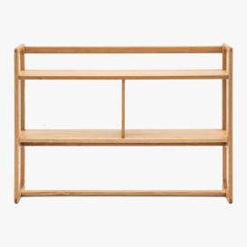 Whittle Open Display Unit in Natural, Medium