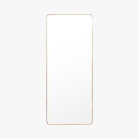 Glimpse Leaner Mirror in Gold