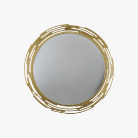 Vault Mirror in Gold