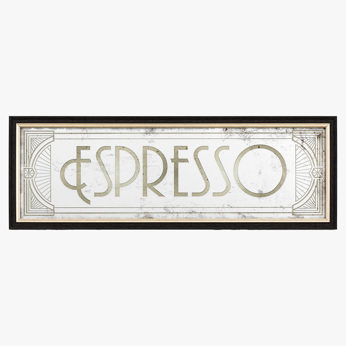 Retro Espresso Mirror