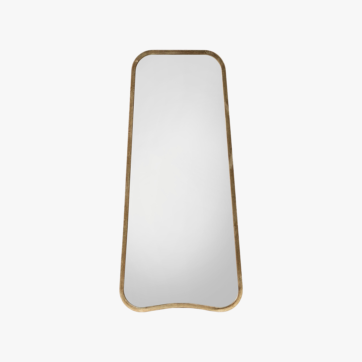 Ari Metal Standing Mirror in Gold