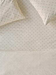 Mellow Green Martha Floral Cotton Fitted Sheet - Super King - Piglet in Bed