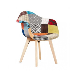 Patchwork Tulip Tub Chair Pack: Set of 6