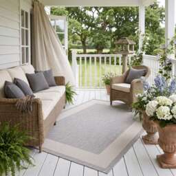 Ecology Outdoor Rug Grey - 200g - thumbnail 2