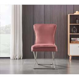 Trafalgar Velvet Dining Chair - thumbnail 2