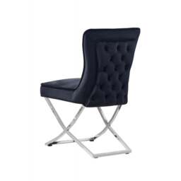 Trafalgar Velvet Dining Chair - thumbnail 6
