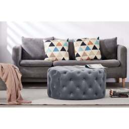 Melia Round LUX Pouffe - thumbnail 1