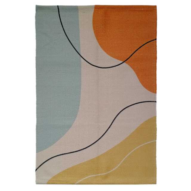 OLIVIA ROCCO Printed Rug Venus Design Modern Non Slip Soft Durable Floor Rug For Living - image 1