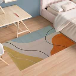 OLIVIA ROCCO Printed Rug Venus Design Modern Non Slip Soft Durable Floor Rug For Living - thumbnail 4