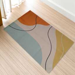 OLIVIA ROCCO Printed Rug Venus Design Modern Non Slip Soft Durable Floor Rug For Living - thumbnail 2