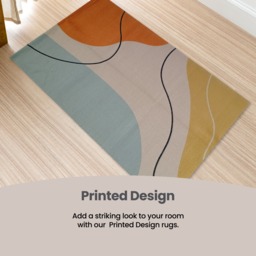 OLIVIA ROCCO Printed Rug Venus Design Modern Non Slip Soft Durable Floor Rug For Living - thumbnail 6