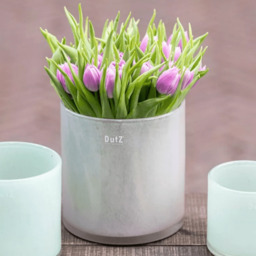 CYLINDER C1 Votive - H14 D14cm -  WHITE - thumbnail 2