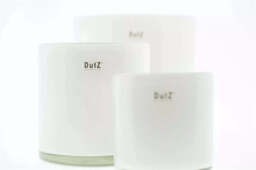 CYLINDER C1 Votive - H14 D14cm -  WHITE - thumbnail 4