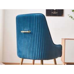 Soho LUX Velvet Dining Chair - thumbnail 4