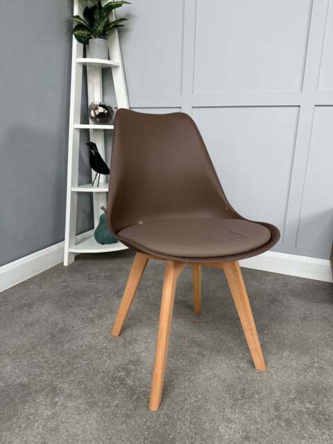 Jamie Lorenzo Dining Chair - Brown - image 1