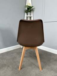 Jamie Lorenzo Dining Chair - Brown - thumbnail 3