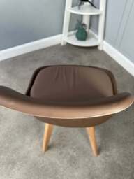 Jamie Lorenzo Dining Chair - Brown - thumbnail 6