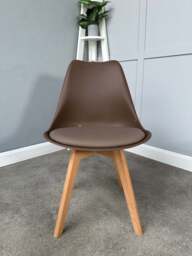 Jamie Lorenzo Dining Chair - Brown - thumbnail 2