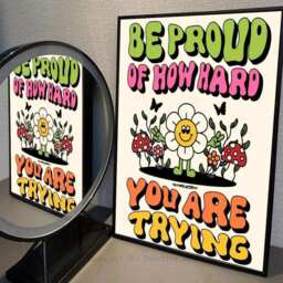 Proud Blooms Print - Proud Blooms / 40x60cm No Frame