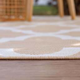Ecology Outdoor Rug Beige - 400b - thumbnail 5