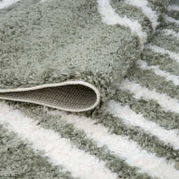 Moodi Shaggy Green Reverie Rug - thumbnail 4