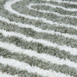 Moodi Shaggy Green Reverie Rug - thumbnail 3