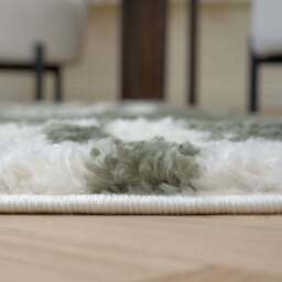 Moodi Shaggy Green Reverie Rug - thumbnail 5