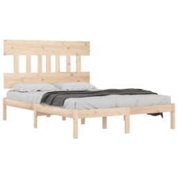 Bed Frame without Mattress 180x200 cm Super King Solid Wood - thumbnail 3