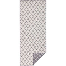 Reversible Indoor-Outdoor Geometric Flatweave Rug - thumbnail 6