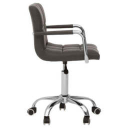 Finn Grey Home Office Chair With Swivel Base - thumbnail 5