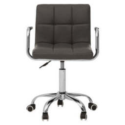 Finn Grey Home Office Chair With Swivel Base - thumbnail 2