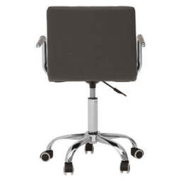 Finn Grey Home Office Chair With Swivel Base - thumbnail 6