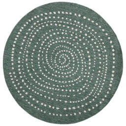 Indoor Outdoor Bali Reversible Round Rug - thumbnail 1