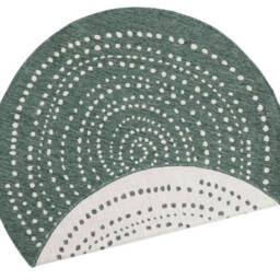 Indoor Outdoor Bali Reversible Round Rug - thumbnail 3