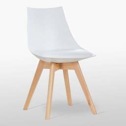 Lanzo Dining Chair - White