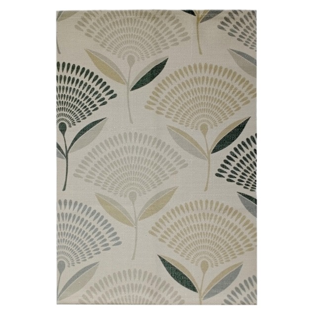 OLIVIA ROCCO Printed Rug Linnea Design Non Slip Soft Durable Floor Rug For Living Room - image 1