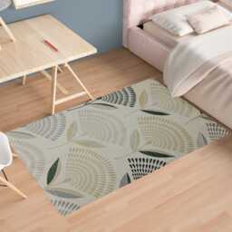 OLIVIA ROCCO Printed Rug Linnea Design Non Slip Soft Durable Floor Rug For Living Room - thumbnail 4