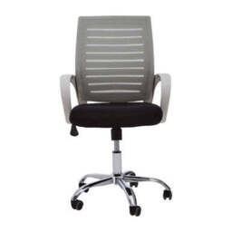 Grey Home Office Chair - Fredrick - thumbnail 2