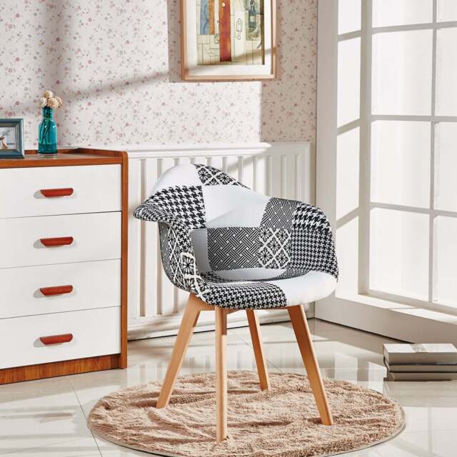 Chrono Patchwork Tub Chair - image 1