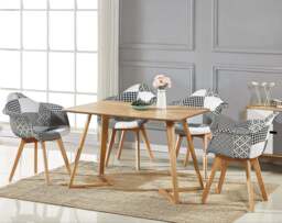 Chrono Patchwork Tub Chair - thumbnail 3