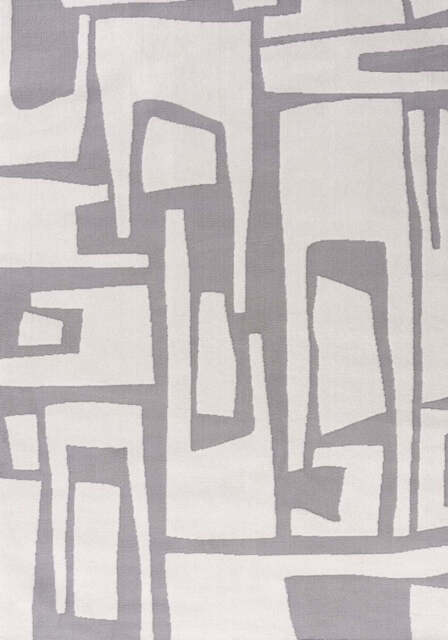 Loft Abstract Grey Rug - 240X340 cm