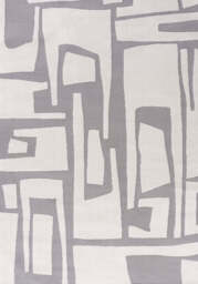 Loft Abstract Grey Rug - 240X340 cm