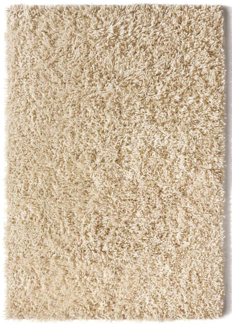 Imperial Ivory Shaggy Pile Wool Rug - image 1