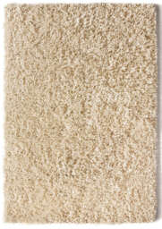 Imperial Ivory Shaggy Pile Wool Rug - thumbnail 1