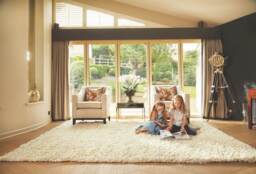 Imperial Ivory Shaggy Pile Wool Rug - thumbnail 4